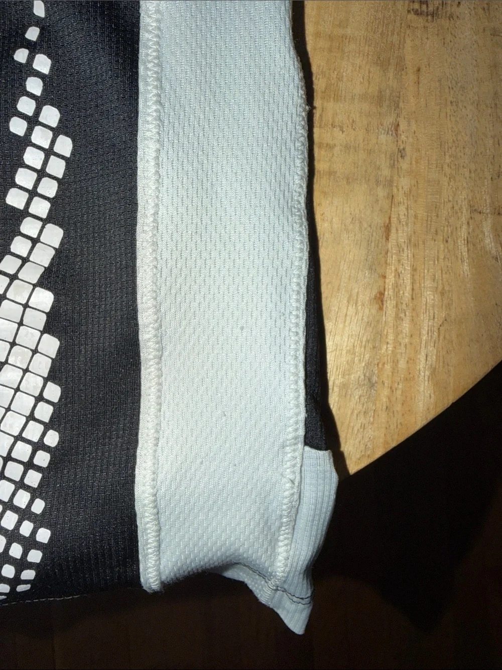 Nike Kids Black and White Mesh Athletic Shorts